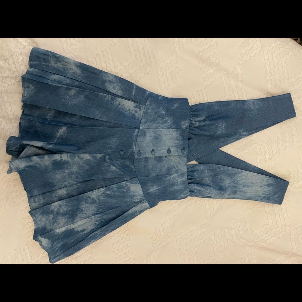 Vanessa Mooney Tie Die Romper